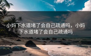 小妈下水道堵了会自己疏通吗，小妈下水道堵了会自己疏通吗